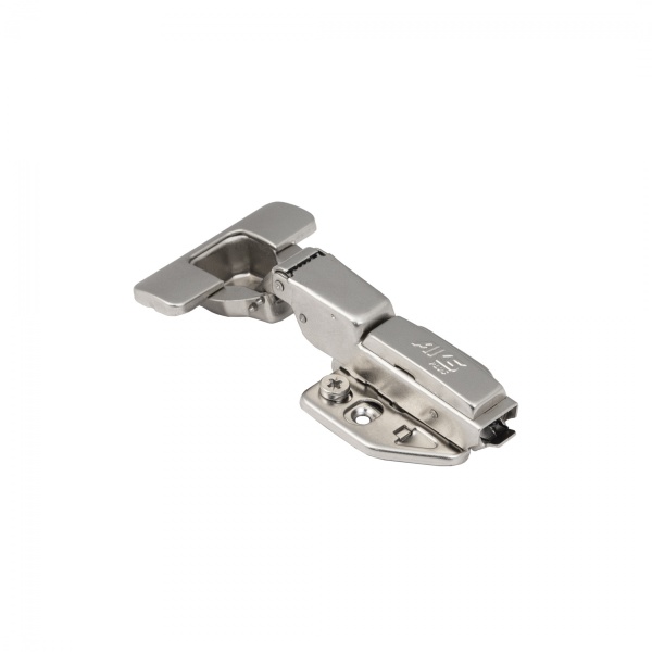 картинка Петля полунакладная с доводчиком 48мм h0 clip-on AKS PLUS 3D (саморезы, заглушки) от магазина SEFI