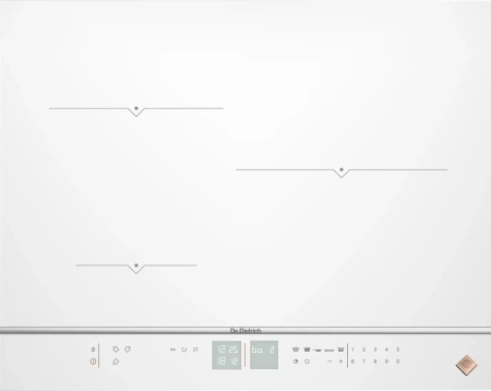 картинка Индукционная варочная панель De Dietrich DPI7572W от магазина SEFI