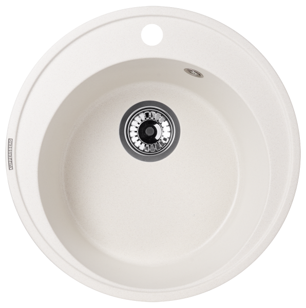 картинка Кухонная мойка  BALI 1B WHITE ALABAS. от магазина SEFI