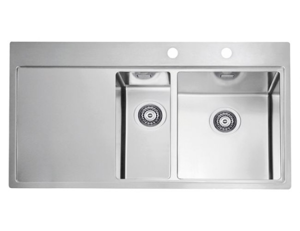 картинка Мойка PURE 60R KMB-90 980X525 правая в комплекте с сифоном 1127259, от магазина SEFI