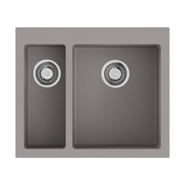 картинка Мойка Omoikiri Bosen 59-2-GR Tetogranit/leningrad grey от магазина SEFI