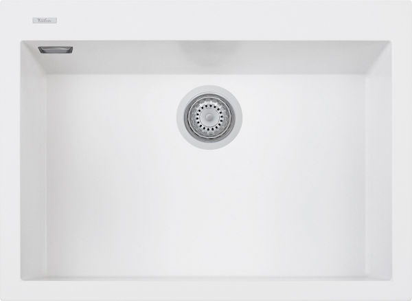 картинка Мойка Rivelato ZENO 6950 1-чаш 690*500 Белый 101 от магазина SEFI