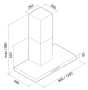 картинка Вытяжка Falmec Plane top 120 ix (800) ECP от магазина SEFI