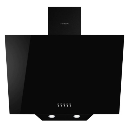 картинка Наклонная вытяжка HiSTORY CAG55B 1FBK  черный кристалл от магазина SEFI