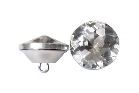 картинка Пуговица мебельная 20мм стекло на ножке AKS от магазина SEFI