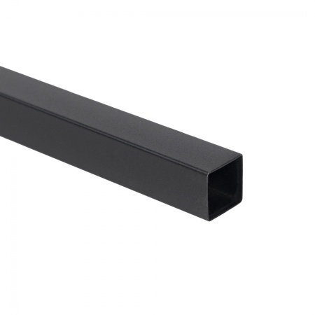 картинка Труба квадр. L-3000 25*25 (1,4кг/1,0мм) QUADRO, черный AKS от магазина SEFI