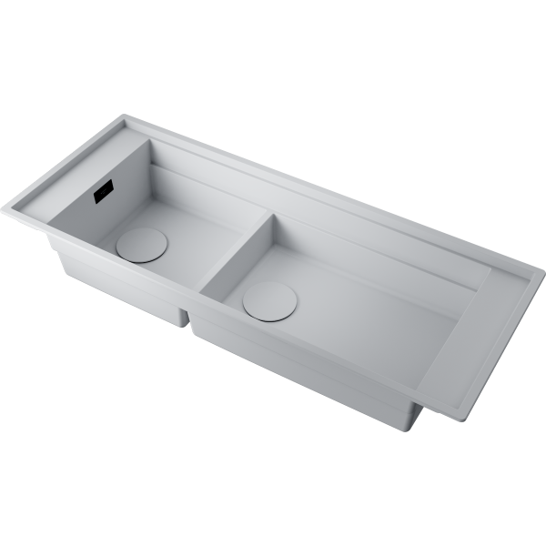 картинка Мойка Omoikiri Sintesi Pro 114-2-U/I-WH Artceramic/белый от магазина SEFI