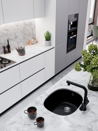 картинка Мойка EMAR EMQ-1560.p, цвет Морион от магазина SEFI