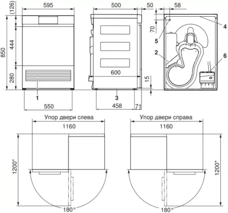 картинка Сушильная машина V-ZUG AdoraDry V2000 AT2TWHW L от магазина SEFI