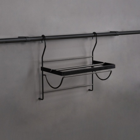 картинка Корзина на трубу d16 для бумаги CWJ207 черный AKS от магазина SEFI