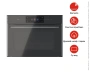 картинка Комбинированный духовой шкаф Asko OCSM8478G от магазина SEFI