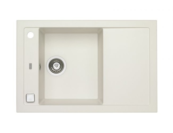 картинка Мойка ALVEUS FORMIC 30 GRANITAL+ ARCTIC-G11M 760X500 1X с сифоном 1127749, от магазина SEFI