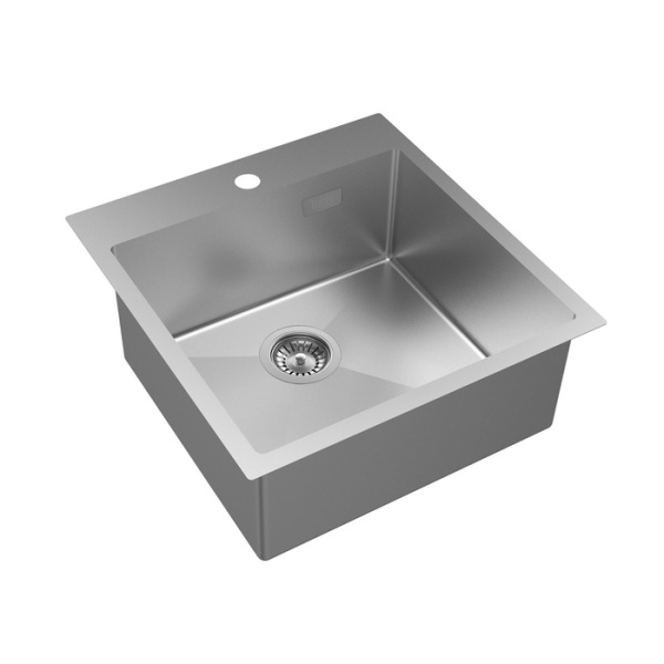 картинка Мойка, нерж. сталь, сатин, 490*510, Haze, IDDIS, HAZ49S0i77 от магазина SEFI