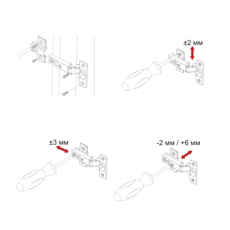 картинка Петля накладная с пружиной 45мм h0 slide-on AKS PLUS 60г от магазина SEFI