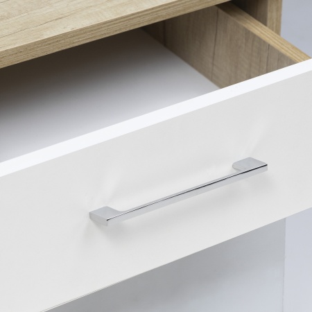 картинка Ручка меб. скоба мет. AK705 224 хром AKS от магазина SEFI