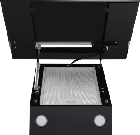 картинка Вытяжка MAUNFELD Bridge Line 60 черный\вставка сатин от магазина SEFI