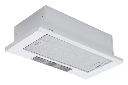 картинка Встраиваемая вытяжка KRONA Kamilla slim 600 white (1 мотор) от магазина SEFI