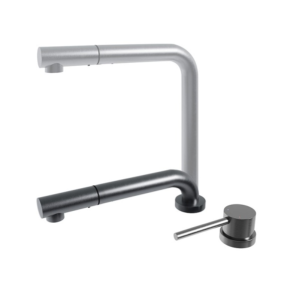 картинка Смеситель для кухни, EMAR ЕС - 7027 PVD, цвет Dark от магазина SEFI