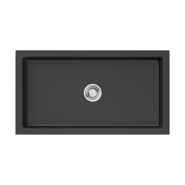 картинка Мойка Omoikiri Mikura 83-BL Natceramic/черный от магазина SEFI