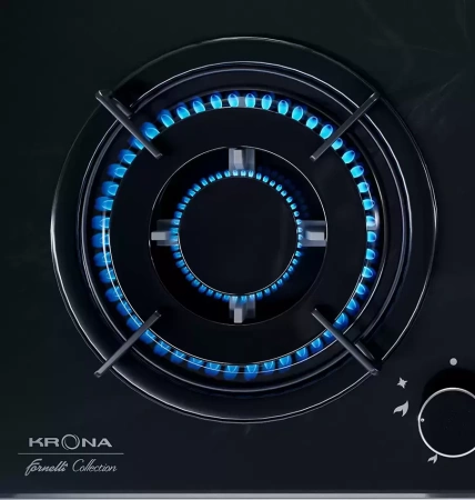 картинка Газовая варочная панель KRONA CORTESIA 60 BL от магазина SEFI