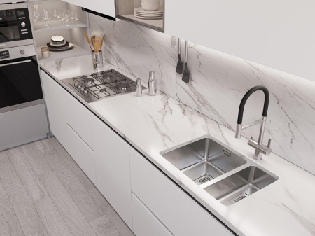 картинка Мойка Oulin 0369L, поверхность сатин от магазина SEFI