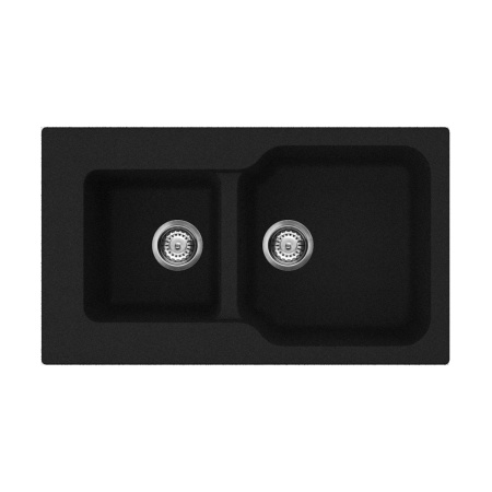 картинка Omoikiri Maru 86-2-BL Tetogranit/черный от магазина SEFI