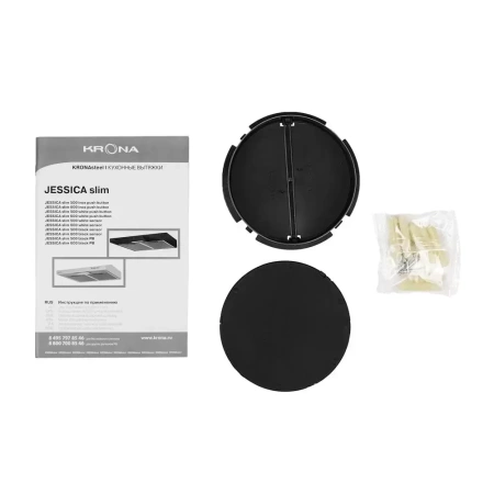 картинка Вытяжка KRONA Jessica slim 600 black PB от магазина SEFI
