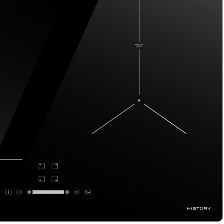 картинка Индукционная варочная панель HiSTORY HI 6411 GBK от магазина SEFI