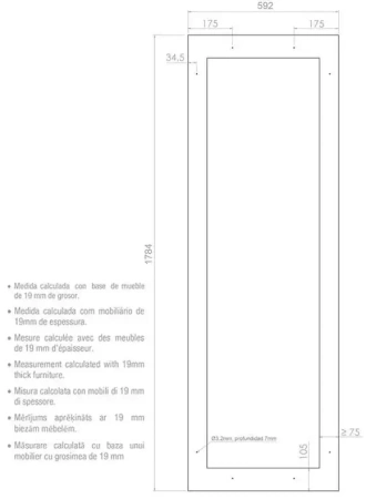 картинка Встраиваемый винный шкаф Pando PVMAP 178-112 PAR от магазина SEFI