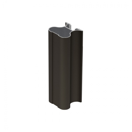 картинка Профиль алюминиевый SENATOR коньяк вертик. закрытый L-5300 мм АЛЮТЕХ от магазина SEFI