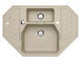 картинка Мойка Alveus SENSUAL 60 GRANITAL+ CHOCOLATE-G03M 900x610x200;1+1/2 с сифоном 1104729, от магазина SEFI
