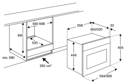 картинка Духовой шкаф с СВЧ Bertazzoni F457MODMWTX от магазина SEFI