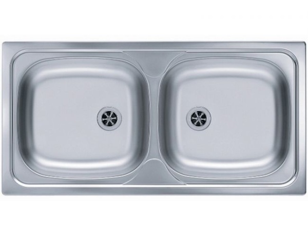 картинка Мойка BASIC 70 NAT-60 860X435 в комплекте с сифоном 1071240, от магазина SEFI